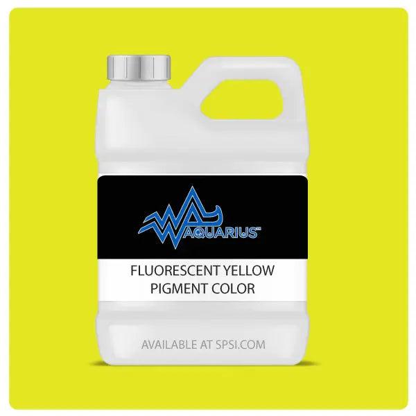Aquarius Water-Based Fluorescent Yellow Mixing Pigment Concentrate - 1kg