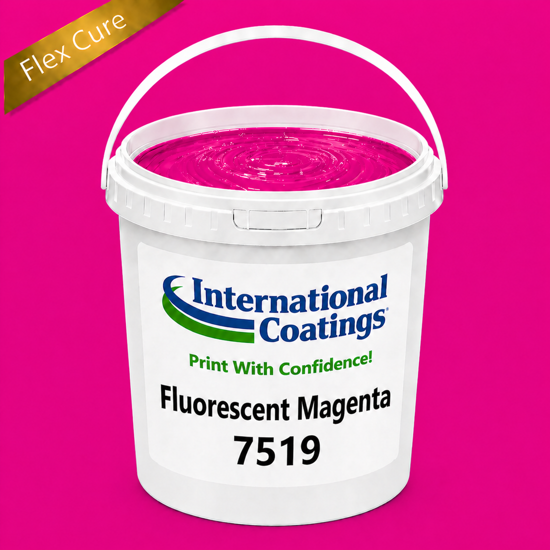 IC 7519 Fluorescent Magenta UltraMix RFU FlexCure - 1 Gallon