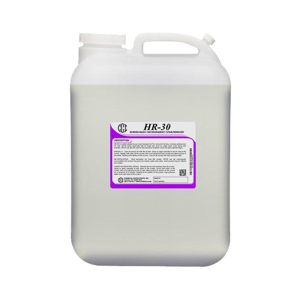 CCI HR30 Liquid Haze remover/ Ink Degradent - 5 Gallon