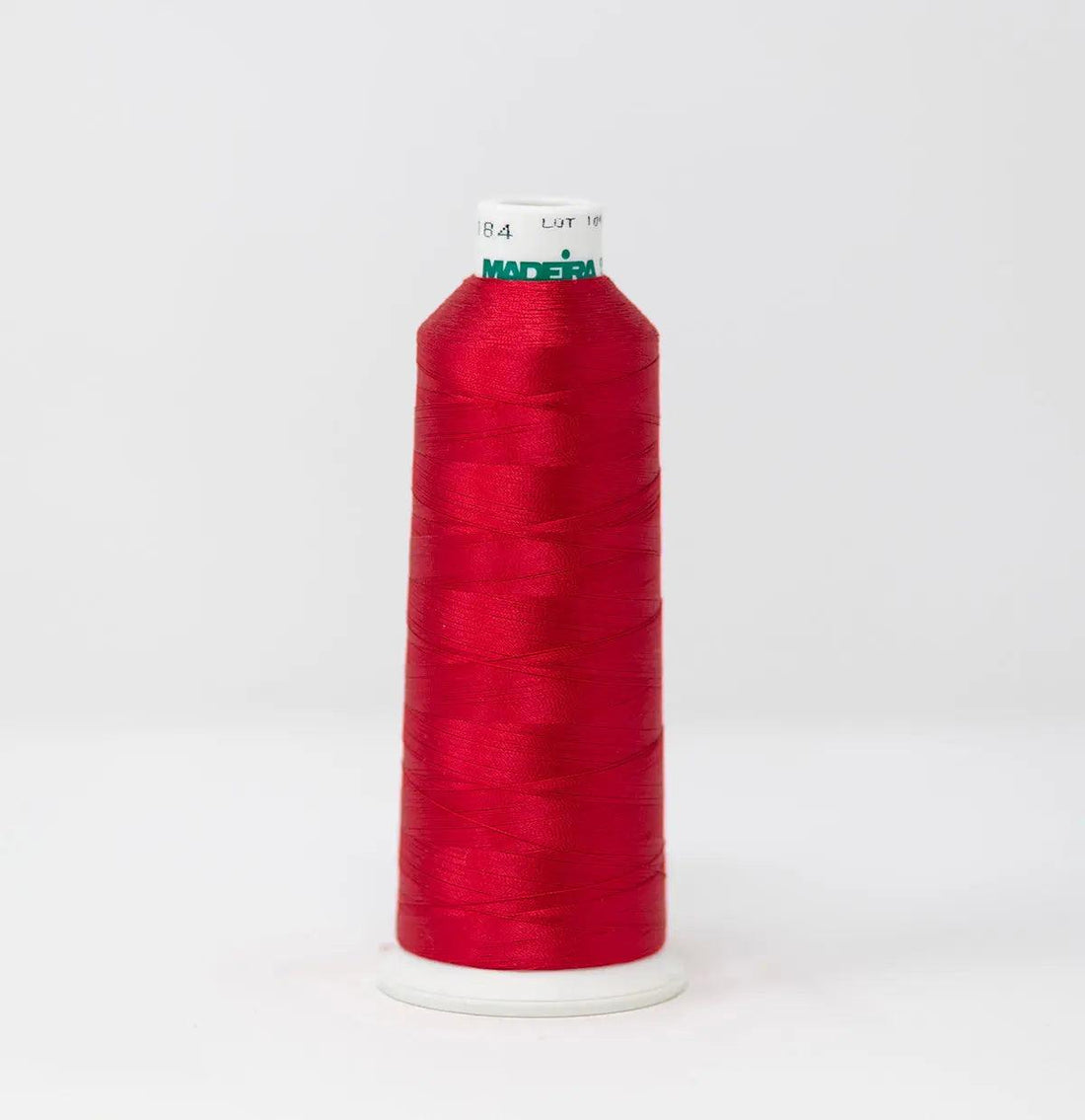 Madeira Rayon 1184 Scarlet Rose Embroidery Thread 5500 Yards