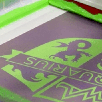 The Spiral of Doom - water-based screen printing - SPSI Inc.