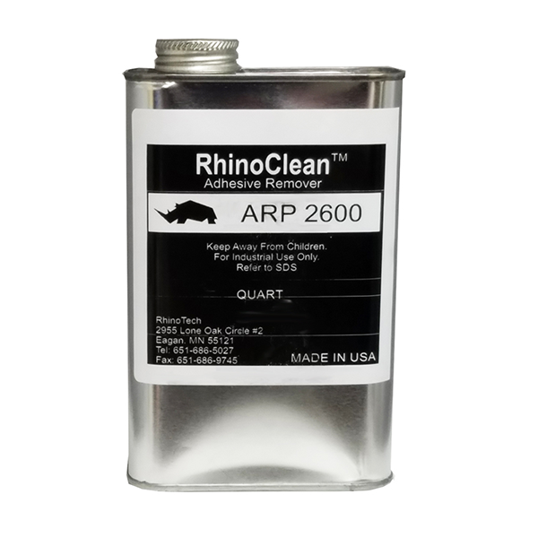 Rhinotech ARP 2600 RhinoClean Frame Adhesive Remover Gel - 1 Quart