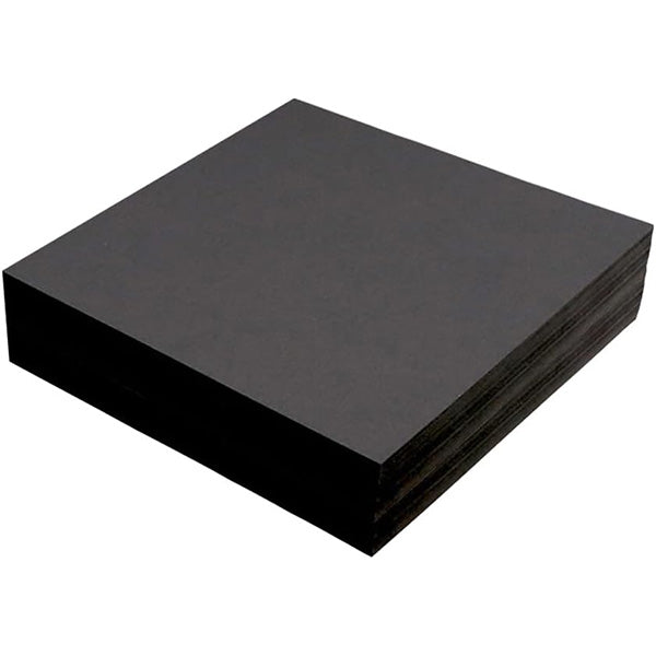 Embroidery Cut Away 1.9oz 7" x 7" (500 Pack) Black