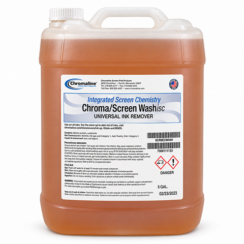 Chromaline Chroma Screen Wash - 5 Gallon