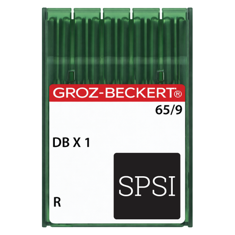Groz-Beckert DBX1 65/9 R - Sharp Point - Standard Eye 100ct Needles