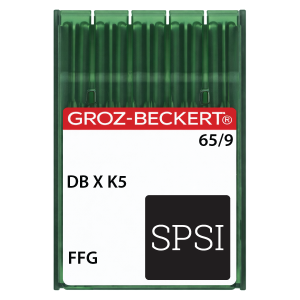 Groz-Beckert DBXK5 65/9 FFG - Light Ball Point - Large Eye 100ct Needles