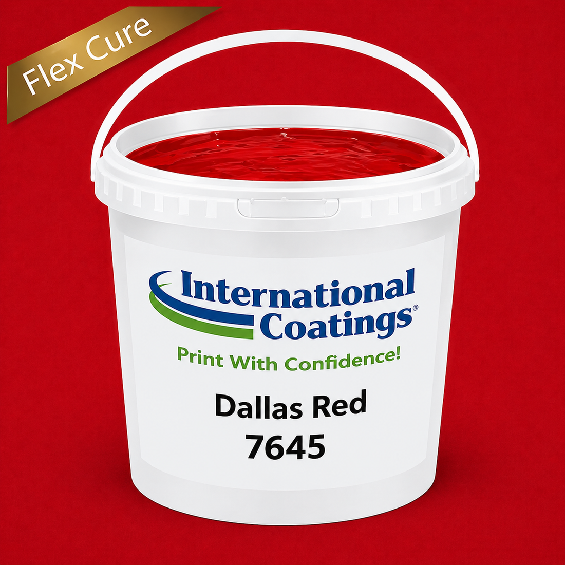 IC 7645 Dallas Red FlexCure - 5 Gallon