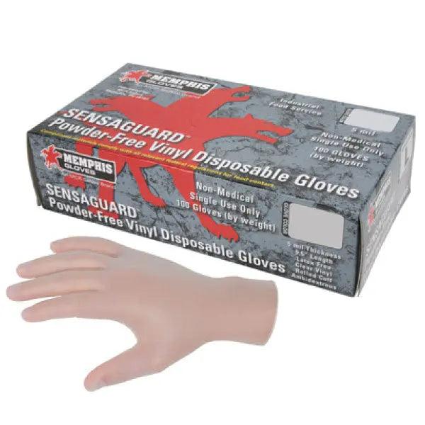 Vinyl Gloves XLG - 100ct Box