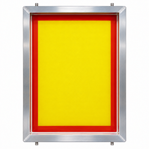 GSF Elite 23" x 31" 305 Yellow Mesh Alum Frame W/ MHM Pins