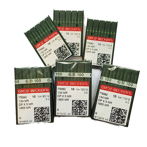 Groz-Beckert DBXK5 KK 75/11 R 100 Needles GB75111KK Short Shank Sharp Point Large Eye