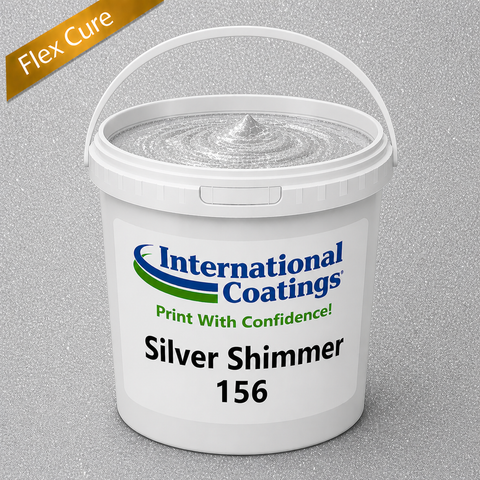 IC 156 Silver Shimmer Specialty Plastisol - 1 Gallon