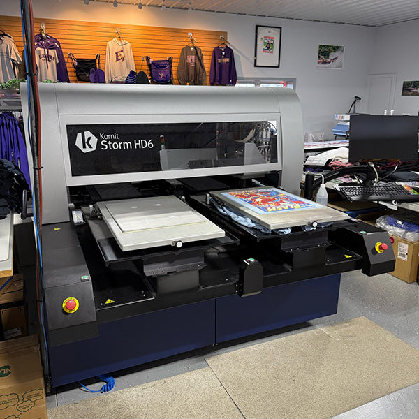 Used - Kornit Storm HD6 Direct to Garment Printer (Like New)