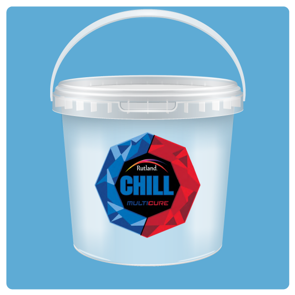 Rutland Chill Low Cure Lite Blue Plastisol Ink LC2589