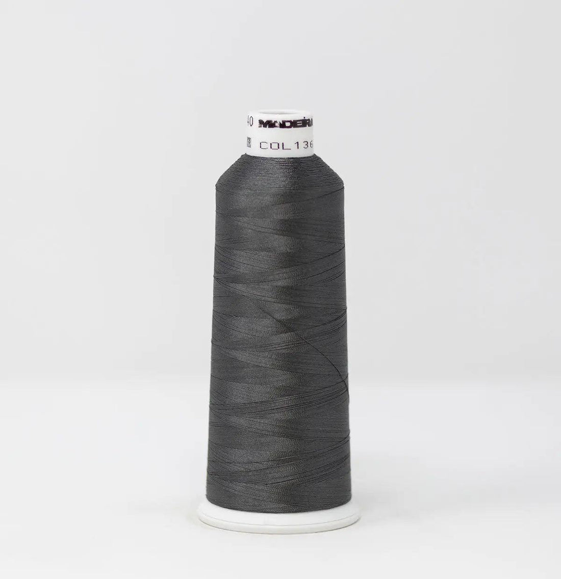 Madeira Rayon 1361 Moody Gray Embroidery Thread 5500 Yards