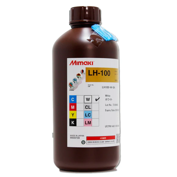 Mimaki LH-100 White UV Curable Ink -1 Liter