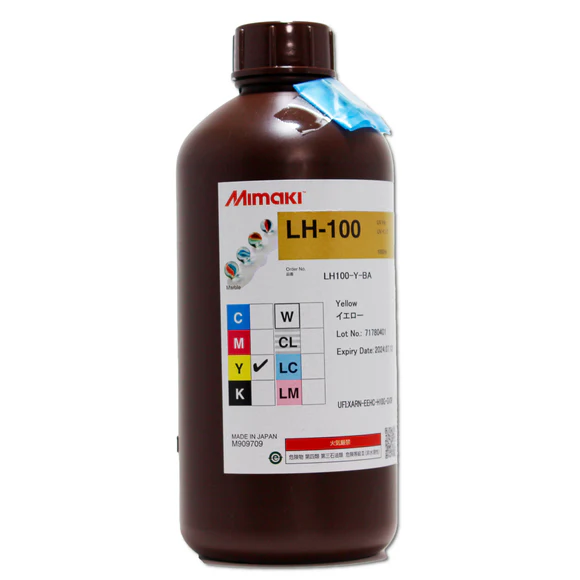 Mimaki LH-100 Yellow UV Ink 1 Liter