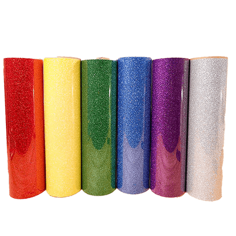 Siser Glitter 20" x YD Silver Confetti 5yd Min