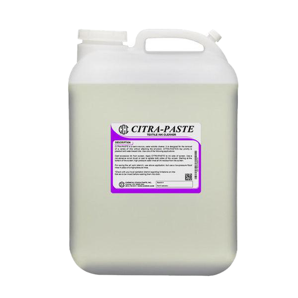 CCI Citra-Paste Tex/Ink Degradent Screen Wash-5 Gallon
