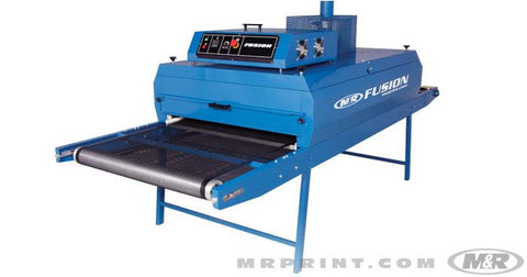 M&R Sprint EV Electric dryer 38" Belt 4' infeed-10' Heat- 4' Outfeed
