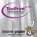 Beaver Paper TexPrint XPHR Dye Sublimation Paper Beaver Paper