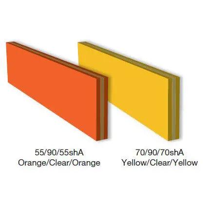 Serilor LC-3 Squeegee / Durometer: 70 / 90 / 70 (Yellow) Serilor
